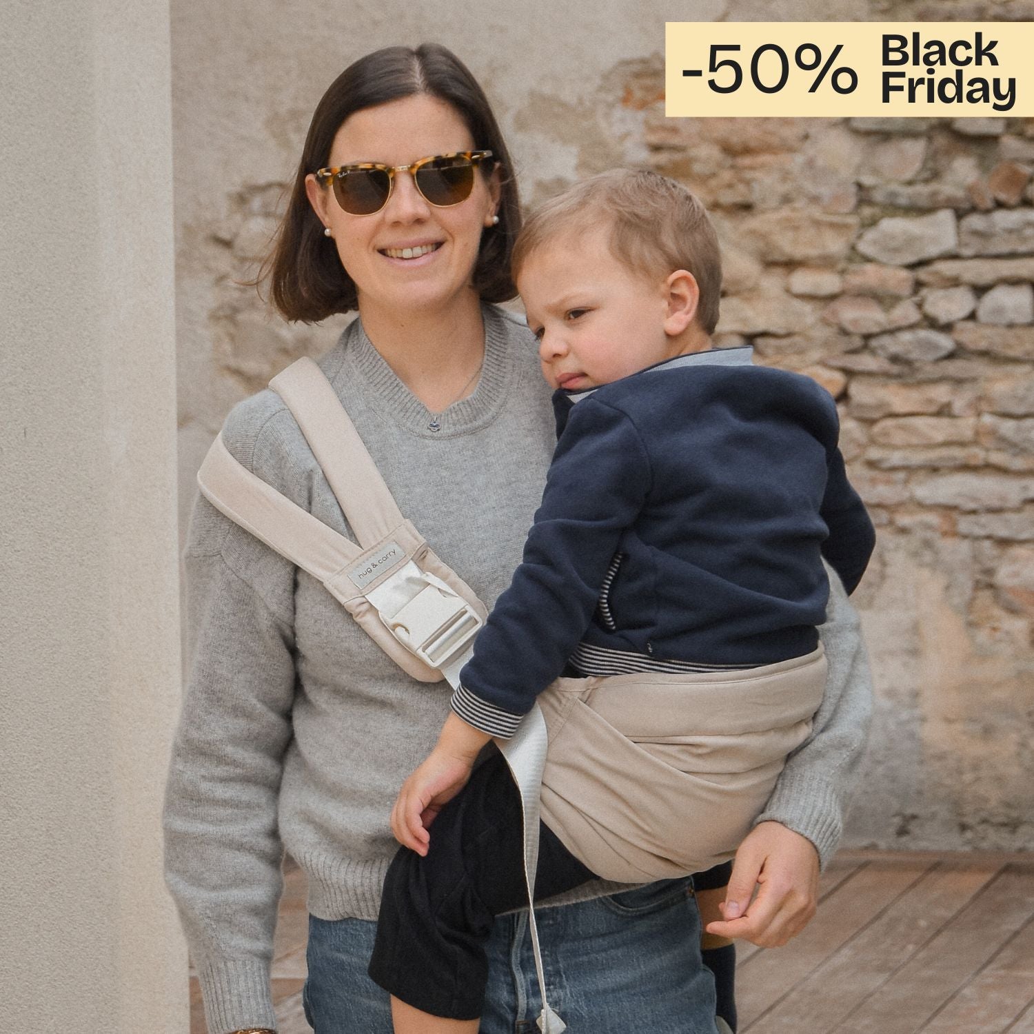 Porte-bébé Sling® beige