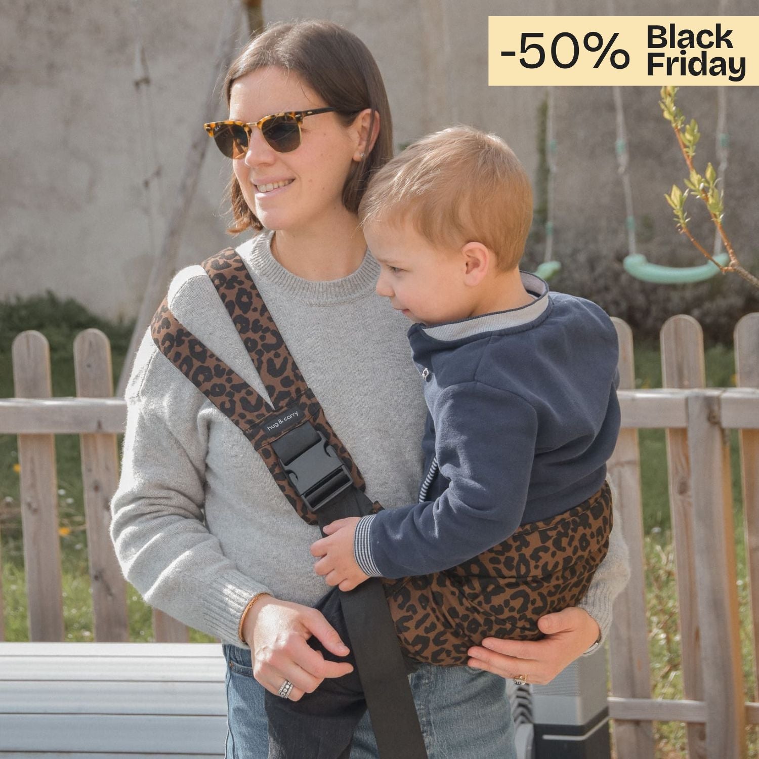 Porte-bébé Sling® léopard