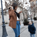 Portabebés tipo fular para bebés y niños